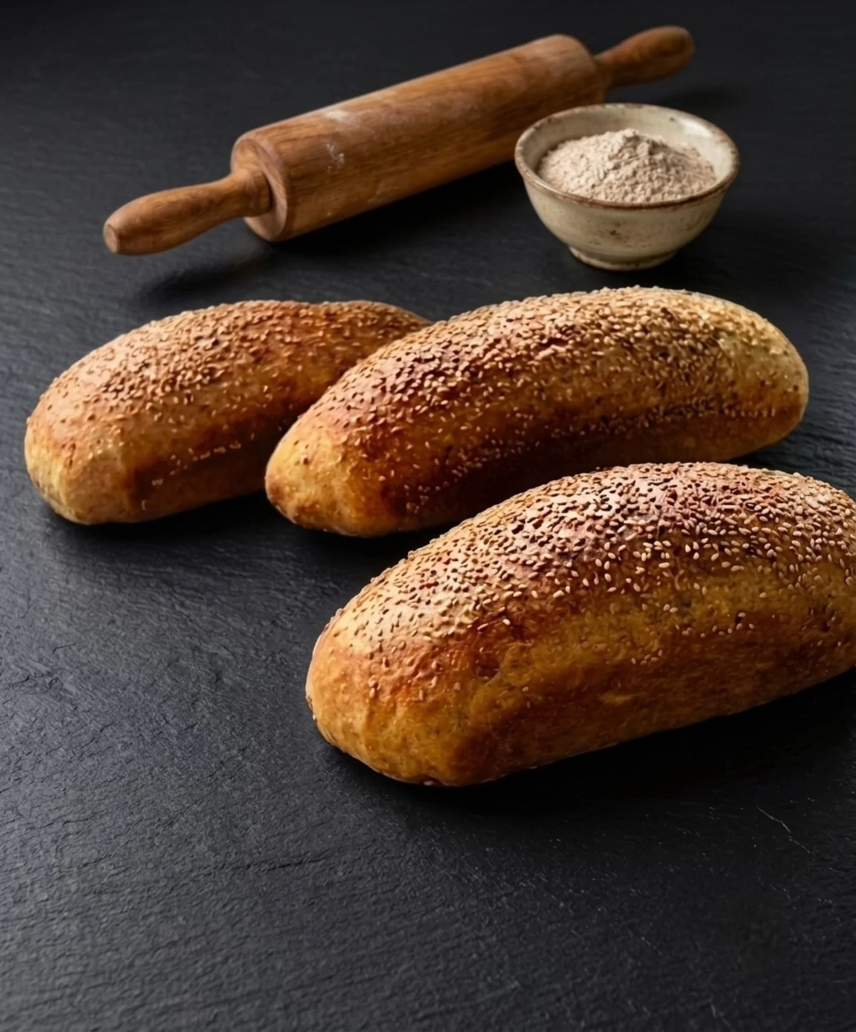 Pan de Sandwich Masa Madre Integral